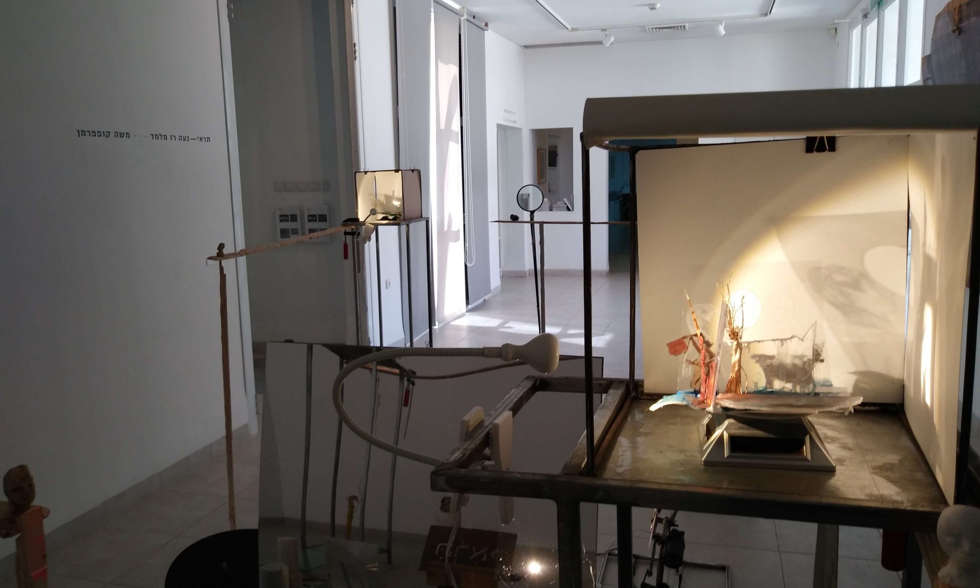 תראי - משה קופפרמן ונעה רז מלמד - חלל התערוכה