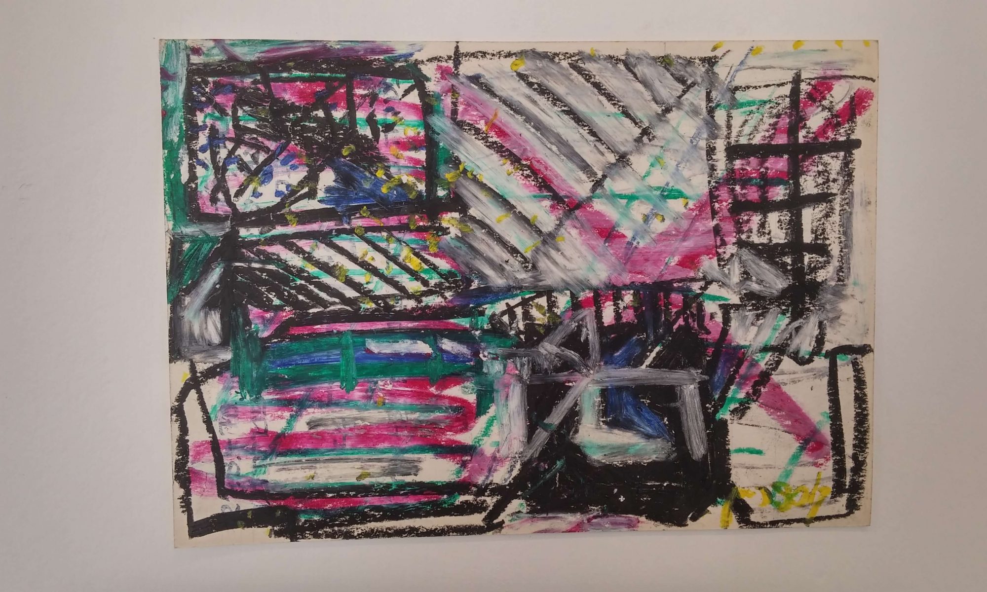 משה קופפרמן, רישום, 1970