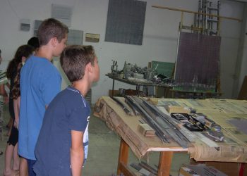 מבקרים בסטודיו של קופפרמן